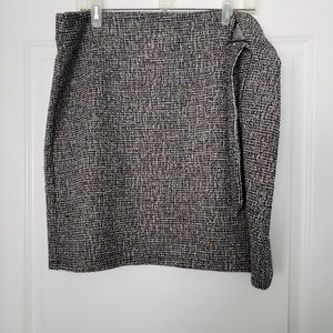 Loft Outlet Faux Wrap Skirt size xl